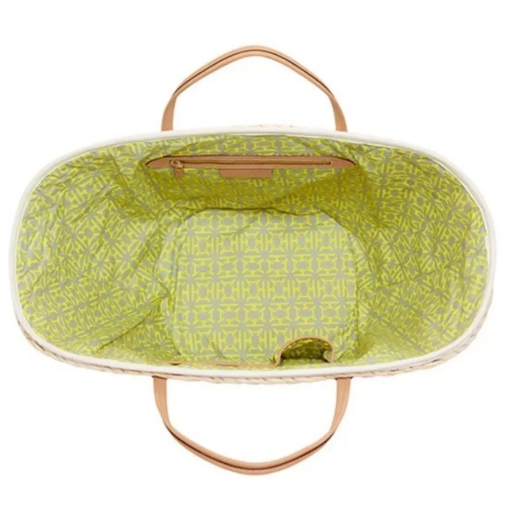 India Hicks Riviera Basket - Rapeseed - NWT - Picture 2 of 6